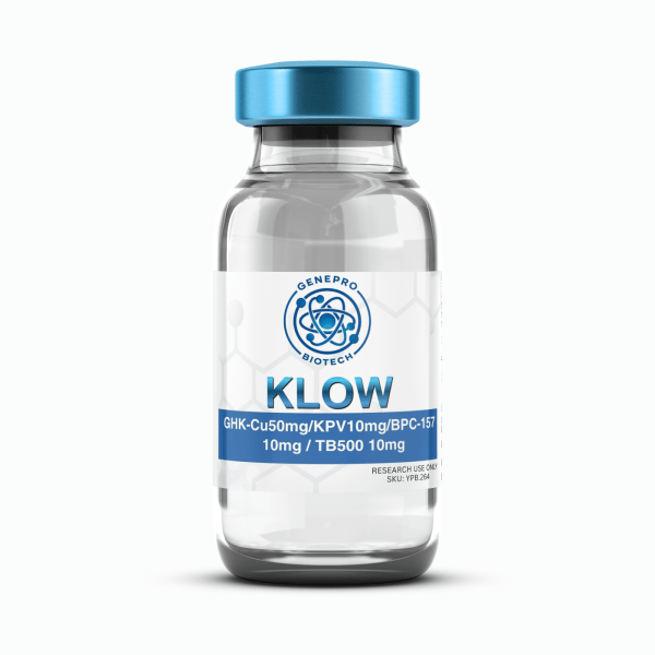 KLOW Blend BPC-157 (10mg) + TB-500 (10mg) + GHK-CU (50mg)